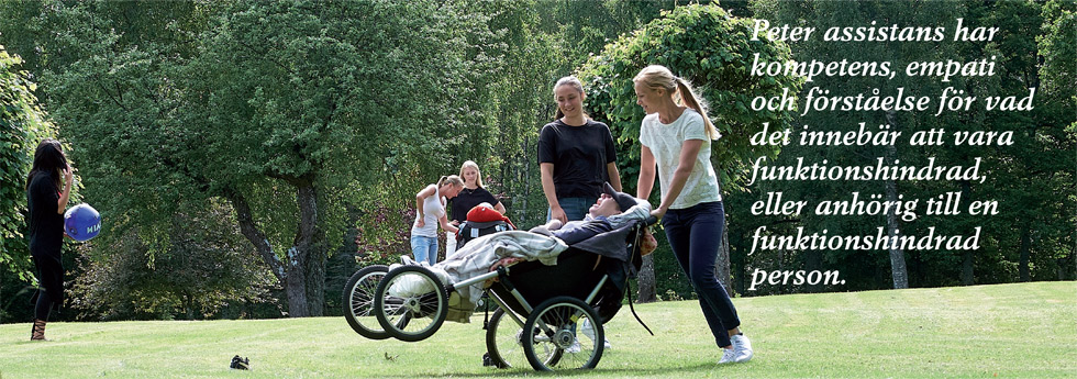 Assistansföretaget som har kompetens, empati och förståelse för vad det innebär att vara funktionshindrad eller anhörig till en funktionshindrad person